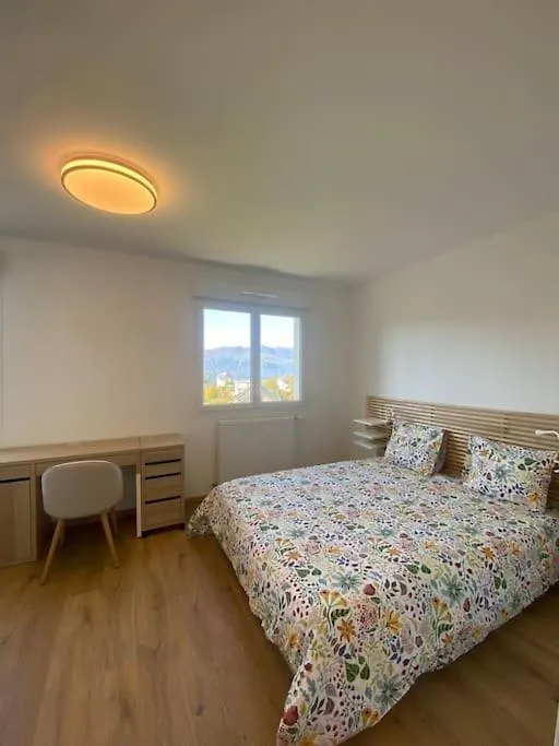 Villa Vue Lac -3 Chambres Jardin-Proche Du Lac Et Du Centre-Ville , 2 Places Parking Mouxy